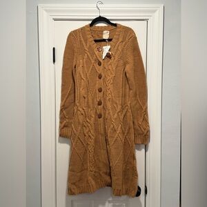 Anthropologie 'Far Away From Close' Long Sweater - NWT